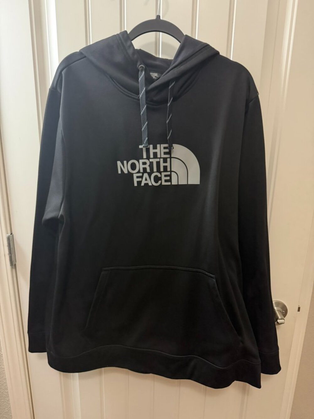 The North Face Men's Black Big Logo Pullover Hoodie Sweatshirt